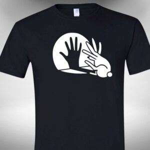 Funny Rabbit Silhouette