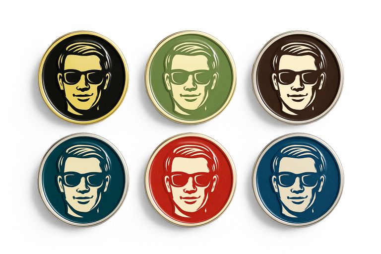 Cool Enamel Pins