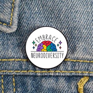 Embrace Neurodiversity Enamel Pin