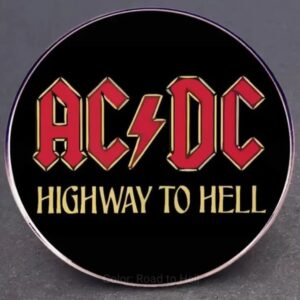 AC/DC Highway to Hell Enamel Pin