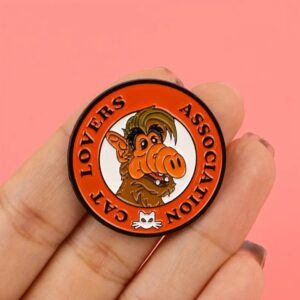 ALF Cat Lovers Association Enamel Pin