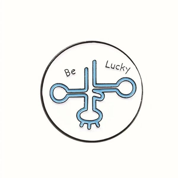 Be Lucky Enamel Pin