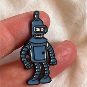 Bender Enamel Pin