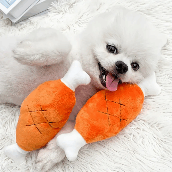Bone-Shaped Chicken Leg Plush - Image 2
