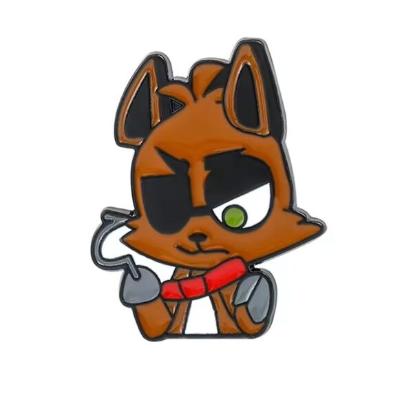 Chibi Foxy Pirate Enamel Pin