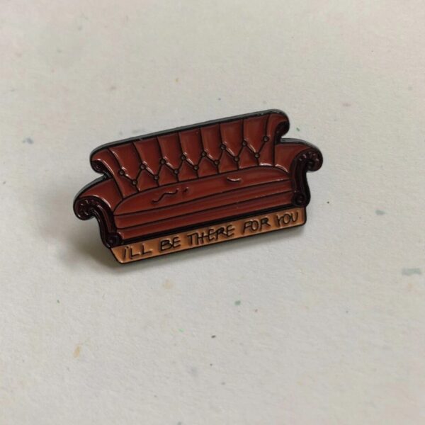 Central Perk Couch Enamel Pin