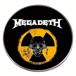 Megadeth Nuclear Skull Enamel Pin