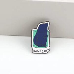 Avogadro’s Mole Enamel Pin