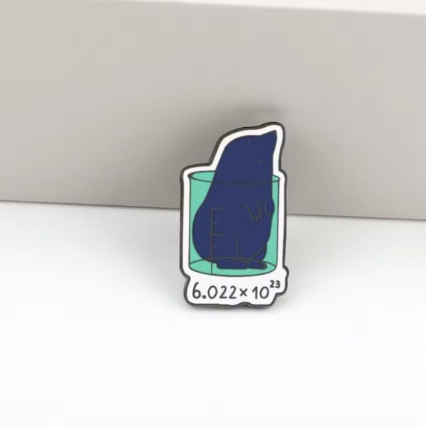 Avogadro’s Mole Enamel Pin