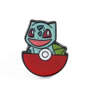 Bulbasaur Pokeball Enamel Pin