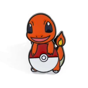 Charmander on Poke Ball Enamel Pin