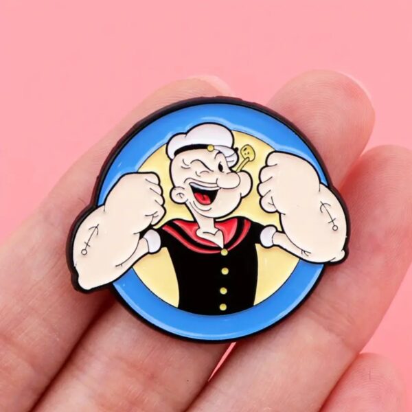 Popeye the Sailor Enamel Pin