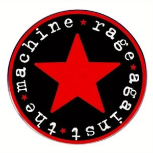 Rage Against the Machine Red Star Enamel Pin