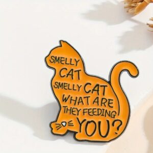 Smelly Cat Enamel Pin