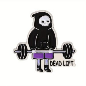 Dead Lift Enamel Pin