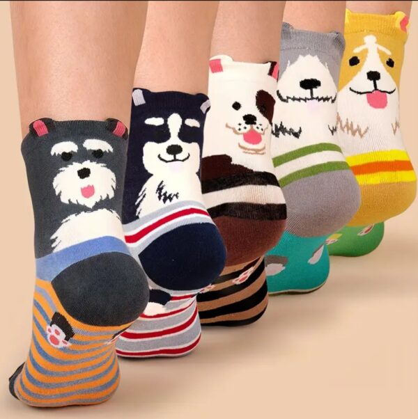 Happy Pups Ankle Sock Set