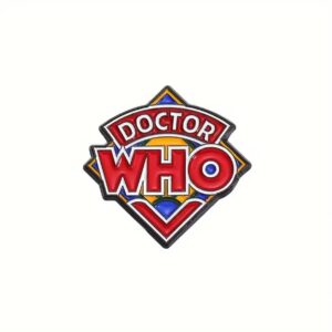 Doctor Who Retro Logo Enamel Pin