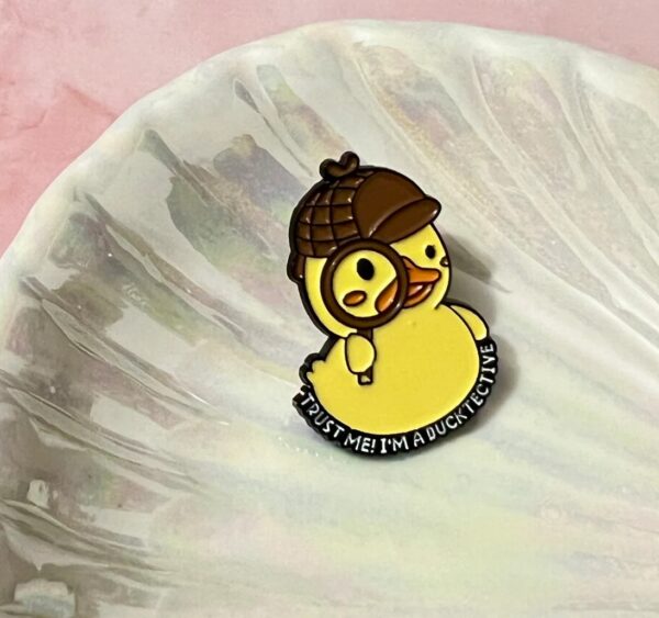 Ducktective Enamel Pin
