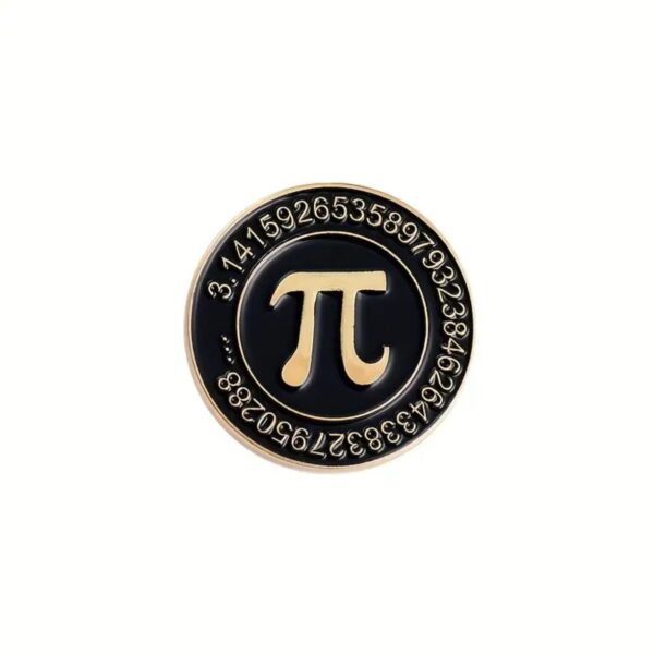 Celebrate Infinite Style with the Pi Enamel Pin