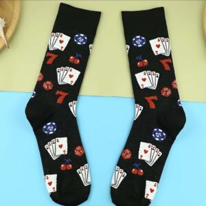 Poker Pattern Socks