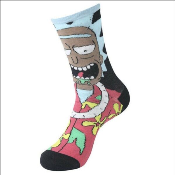 Rick And Morty Socks – Hawaii Black