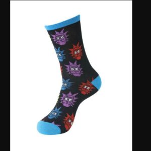 Rick And Morty Socks – Multi Heads