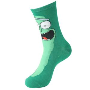 Rick And Morty Socks – Long Pickle Green