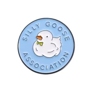 Silly Goose Association Enamel Pin
