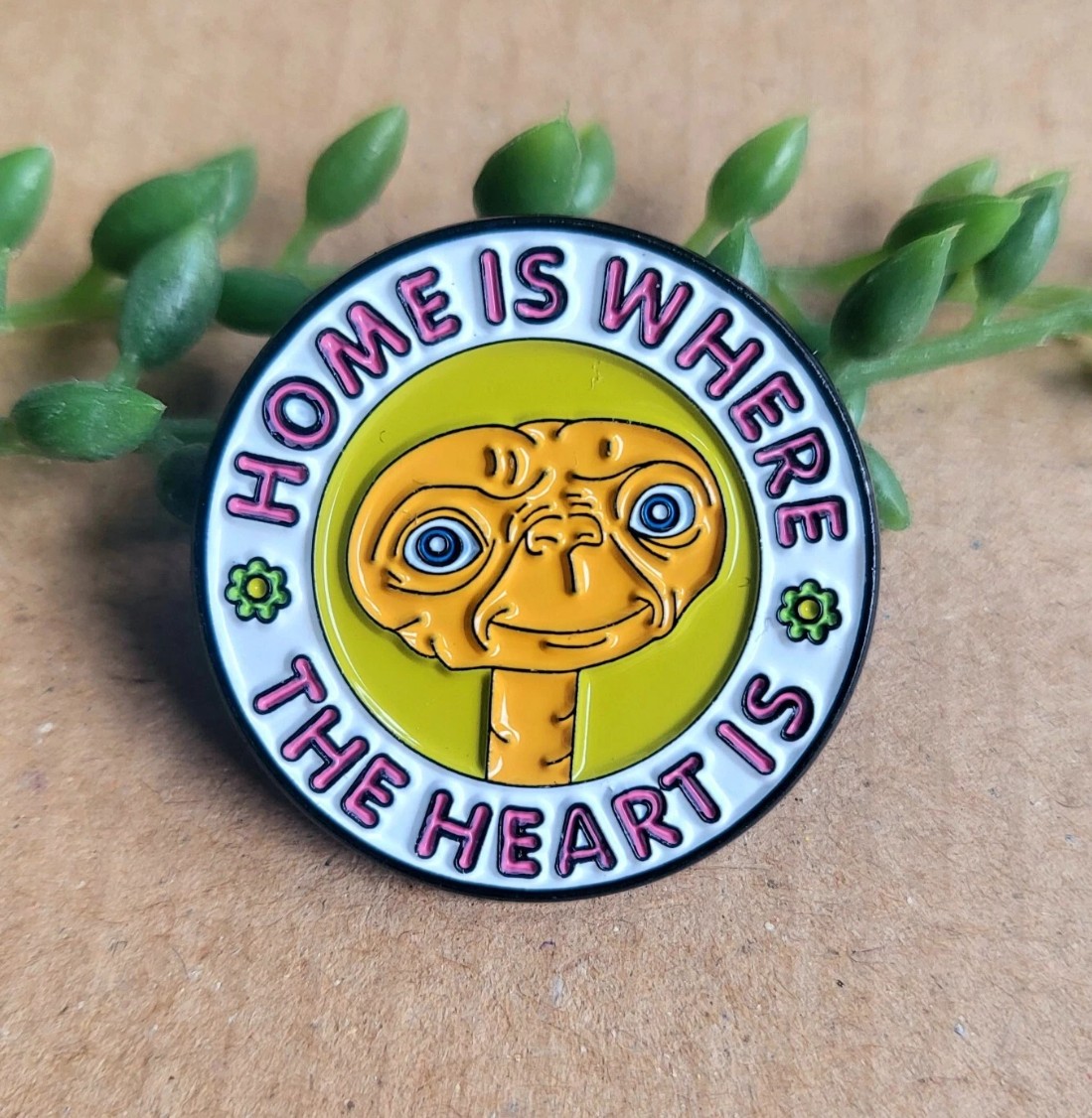 Home Is Where the Heart Is Enamel Pin