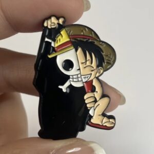 Luffy Pirate Flag Enamel Pin
